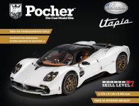 Pocher HK123 - 1:8 - POCHER Pagani Utopia Coupé Bianco Perla